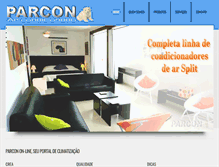 Tablet Screenshot of parconarcondicionado.com.br